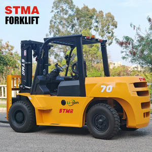 Электрический вилочный погрузчик STMA 7 тонн, 4-позиционный, на литиевой батарее, 7000 кг, высота подъема 3-6 м, с опциональным навесным оборудованием - Product Image 3