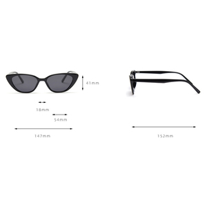 Gafas de Sol Polarizadas Vintage Ovaladas Estilo Ojo de Gato para Mujer, Gafas de Sol 2026 al por Mayor, Gafas de Sol Polarizadas TR90 - Product Image 5