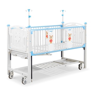 CX2x Médical <span class=keywords><strong>D</strong></span>'<span class=keywords><strong>hôpital</strong></span> Manuel Enfants <span class=keywords><strong>Dessin</strong></span> Animé <span class=keywords><strong>Lit</strong></span> Avec Roues À Vendre - Product Image 1