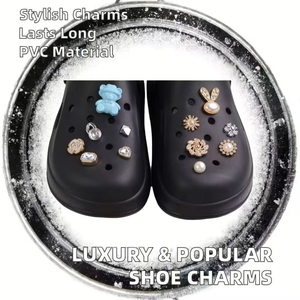 NHY Luxe Designer Op Maat Gemaakte Logo ABS Schoen <span class=keywords><strong>Charms</strong></span> Nieuwe Stijlen Emaille Tas Clog Charm Decoraties Accessoires Groothandel China - Product Image 2