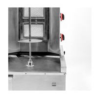 Machine automatique à faire du pain shawarma en acier inoxydable, au gaz/électrique