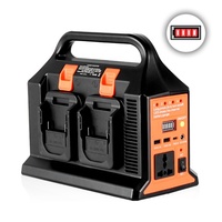Convertisseur de puissance 300W pour batterie Mak Tas 18V, 4 ports DC 18V vers AC 110/220V, onduleur à onde sinusoïdale pure pour le camping et les situations d'urgence
