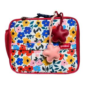 Sac à lunch en nylon de grande capacité avec bandoulière Nouveau design Sac isotherme à impression complète Sac de rangement de nourriture portable pour pique-nique - Product Image 6