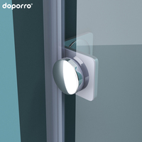 Cabine de douche en verre trempé simple, cabine de douche avec charnière