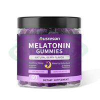 Gummies pour le sommeil SPL sans mélatonine, compléments végétaliens en gommes, OEM, naturels, 5 mg, 10 mg, GABA, L-théanine, mélatonine