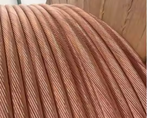 29.3 mm² हार्ड-तैयार नंगे तांबे के कंडक्टर एचडीसी वायर नंगे तांबे ठोस या फंसे तांबे के कंडक्टर - Product Image 2