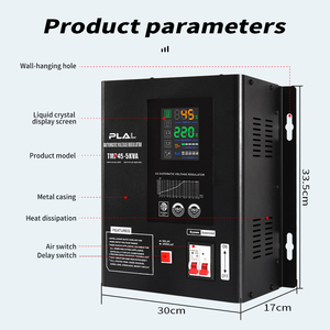 Hot bán nhà máy Giá Treo Tường <span class=keywords><strong>TMP</strong></span> 5KVA AC tự động điện áp ổn định tiếp sức điều khiển AVR 220V Đầu Ra điều chỉnh công suất - Product Image 4