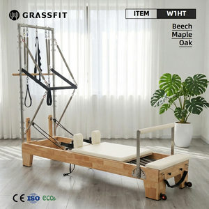 Macchina Professionale <span class=keywords><strong>per</strong></span> Pilates GRASSFIT con Mezza Torre Trapezoidale, Attrezzatura Cadillac <span class=keywords><strong>per</strong></span> Studio Yoga - Product Image 1