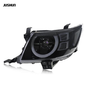 Conjunto de faros delanteros apto para Toyota Hilux <span class=keywords><strong>VIGO</strong></span> 2012-2014, luces diurnas LED estilo Defender modificadas para HILUX - Product Image 4