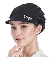 Usine bon prix filet à cheveux unisexe anti-poussière respirant anti-poussière casquettes cuisine chef travail chapeau