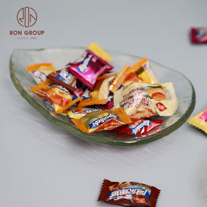 Plateau de collation de bonbons aux fruits en forme d'<span class=keywords><strong>oeuf</strong></span> et de feuilles, <span class=keywords><strong>plat</strong></span> artisanal unique, assiettes en plastique pour mariage - Product Image 3