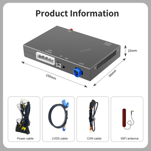 Autoabc Carplay Wireless per LEXUS CT200h ES GS IS205 LC LS LX NX RX, Interfaccia Android Auto Wireless, Lettore Multimediale per Auto con <span class=keywords><strong>Youtube</strong></span> - Product Image 3