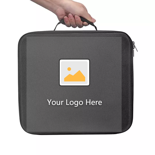 Portable Protective Case for Wireless Lavalier Microphone, Waterproof Hard Storage Bag for 2 Transmitters & Receiver Kit