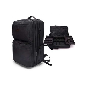 Mochila Cosmética Multifuncional para Suministros de Barbería al por Mayor, Bolsa de Almacenamiento Portátil de Gran Capacidad para Herramientas de Peluquería - Product Image 1