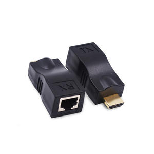 Haute Vitesse OEM <span class=keywords><strong>4K</strong></span> <span class=keywords><strong>HDMI</strong></span> Extender <span class=keywords><strong>HDMI</strong></span> à <span class=keywords><strong>RJ45</strong></span> <span class=keywords><strong>Convertisseur</strong></span> pour HDTV HDPC PS4 STB - Product Image 1