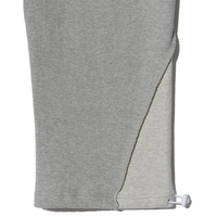 Pantalon homme à taille élastique Pantalon large ample et surdimensionné Pantalon de survêtement épais à boucle française Pantalon baggy jambe droite pour homme