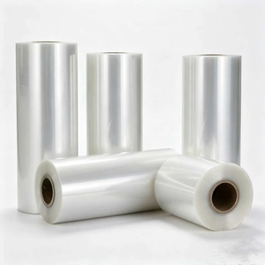 Film rétractable en polyéthylène transparent approuvé ISO9001, film PE souple résistant à l'humidité, film rétractable thermique pour l'<span class=keywords><strong>emballage</strong></span> <span class=keywords><strong>alimentaire</strong></span> et <span class=keywords><strong>industriel</strong></span> - Product Image 1