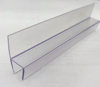 Sellos de Goma para Puertas de Ducha de Vidrio Transparente, Impermeables, de Alta Calidad, Resistentes al Óxido, Duraderos y para Formas Irregulares