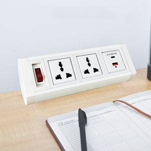 BNT ติดตั้งบนโต๊ะ ปลั๊กไฟตั้งโต๊ะแบบกําหนดเอง ปลั๊กไฟ USB A+C - Product Image 1