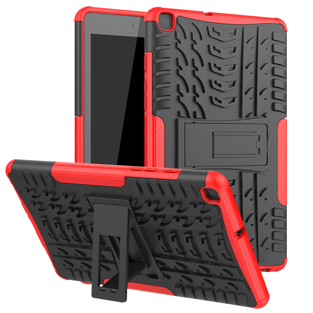 Heavy Duty 2 in 1 Hybrid Rugged Durable Case for Samsung Galaxy Tab a 8.0 2019 SM-T290 SM-T295 T295 T297 Tablet Case