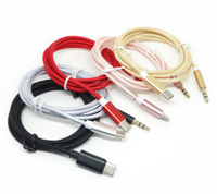 Câble adaptateur Aux Type-C vers 3,5 mm avec conducteur en cuivre pur pour ordinateur, voiture, téléphone - Charge et transfert de données à haute vitesse