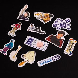 สติกเกอร์ไวนิลกันน้ำพิมพ์ลายการ์ตูนโลโก้ตามสั่ง แพ็คขายส่ง สติกเกอร์ติด PVC ฉลากกาว พิมพ์ลายโลโก้แบบไดคัท - Product Image 5