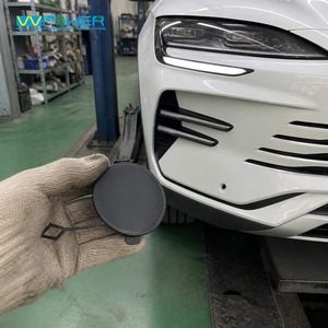 ฝาครอบตะขอเกี่ยวกันชนหน้า ABS สำหรับ BYD Song Plus EV DM I พร้อมสายรัด - Product Image 3
