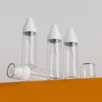 KAIGE en stock – Flacon pulvérisateur transparent en PET de 80 ml, 100 ml, 120 ml pour cosmétiques, soins du visage et capillaires, avec pompe de pulvérisation pour toner