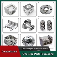 Pièces de machine de centre composite pour robot humanoïde de précision, usinées par usinage par liaison cinq axes CNC en alliage d'aluminium