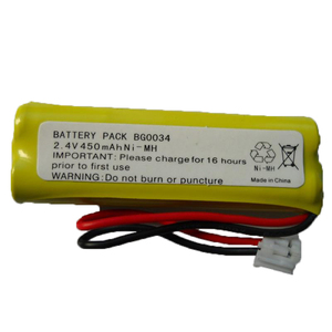 OEM MDG customizable <span class=keywords><strong>3</strong></span>,6 V 2000mah battery rechargeable de NiMH pack packet with Connector - Product Image 1