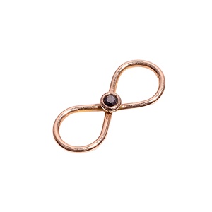 Zafiro Azul Natural Étnico 18K Chapado en Oro Amarillo Forma de Luna Tercero Certificado Conector Colgante Colgantes Finos Encantos - Product Image 1