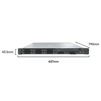 Penjualan terlaris Server 1288HV6 1U rak Server Intel Processor Server 1288hv6