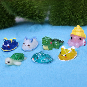 Miniature di Delfini, Statuette di Animali Marini, Ornamenti da <span class=keywords><strong>Giardino</strong></span>, Decorazioni per Micro Paesaggi e Terrari Fai-da-Te - Product Image 3
