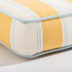 Hodon <span class=keywords><strong>Housse</strong></span> de <span class=keywords><strong>chaise</strong></span> longue de loisirs imperméable et solaire haut de gamme taille personnalisée rayée jaune pour l'extérieur - Product Image 3