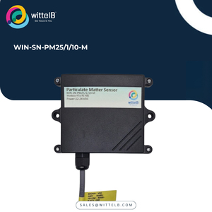 Capteur professionnel de poussière et de particules fines avec interface Modbus RTU pour la surveillance de l'air industriel et commercial - Product Image 2