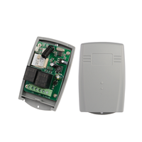 Receptor Universal de 2 Canales, 12V, Wifi, Aplicación Inteligente Tuya, Transmisor y Receptor de Control Remoto de 433mhz para Puerta de Garaje