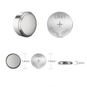 <span class=keywords><strong>Piles</strong></span> alcalines Ag 3 Lr41 0% hg, 384 192 1.5v, <span class=keywords><strong>41</strong></span> boutons, pour montre - Product Image 5