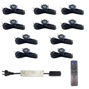 <span class=keywords><strong>Spot</strong></span> encastré dimmable IP65 étanche <span class=keywords><strong>12V</strong></span> 3W Mini <span class=keywords><strong>LED</strong></span> pour terrasse avec câble de 5m - Product Image 4