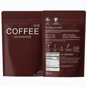 Café de Hongos en Polvo al por Mayor, <span class=keywords><strong>6</strong></span> Hongos Adaptógenos: Melena de León, Cordyceps, para Concentración, Energí<span class=keywords><strong>a</strong></span>, Inmunidad y Digestión, para Adultos, 180g - Product Image 4