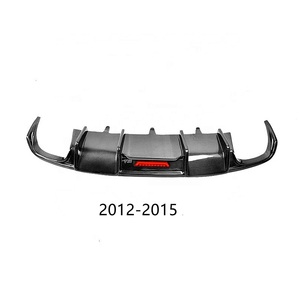 Diffusore in Vera Fibra di Carbonio Stile KB per Paraurti Posteriore <span class=keywords><strong>Audi</strong></span> <span class=keywords><strong>A6</strong></span> S6 C7 C7.5 2012-<span class=keywords><strong>2018</strong></span> - Product Image 2