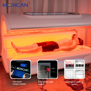 Merican Full Body <span class=keywords><strong>Infrared</strong></span> Light Therapy Bed 630-940nm LED para uso comercial e doméstico - Product Image 3