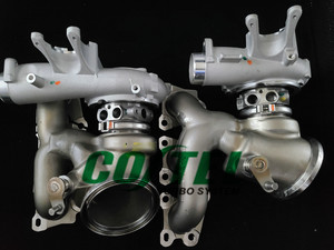 M4 M3 M2C Stade 3 850Hp-1000Hp F80 F82 S55B30 3.0L Performance Personnalisée Mise À Niveau Turbocompresseur 11657849651 7849651 11657850279 - Product Image 4