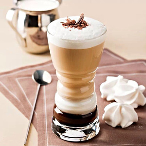 Groothandel Nieuwe Stijl 220ml Transparant <span class=keywords><strong>Dumbbell</strong></span>-vormig Bierglas Espresso IJs Koffie Kopje Mok Hittebestendig Sap Melk Glas - Product Image 3