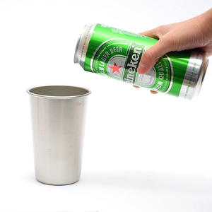 Mug en acier inoxydable 304, 350 ml, portable, pour le camping en plein air, tasse à café, à eau, à bière, petite taille, couleur unie - Product Image 3