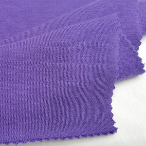 <span class=keywords><strong>Tissu</strong></span> en molleton CVC 260GSM, 62 pouces de large, coton polyester brossé, matière douce et lourde pour sweats à capuche, pulls et pantalons de jogging - Product Image 1