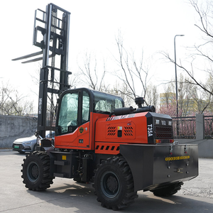 Preço barato Roda Diesel Paletes Empilhadeira Equipamento De Manuseio Empilhadeira De Terreno Áspero Empilhador Hidráulico Fazenda Empilhadeira Empilhadeira - Product Image 5