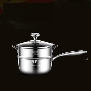 Ensemble de poêles à neige personnalisées en acier inoxydable 316, antiadhésives, de bonne qualité, pour nouilles au lait, batterie de cuisine - Product Image 5