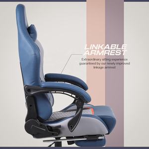 Fábrica al por mayor Gaming India <span class=keywords><strong>Recaro</strong></span> asiento de cuero reclinable Gamer <span class=keywords><strong>silla</strong></span> Bar Racer <span class=keywords><strong>Silla</strong></span> de juego con reposapiés muebles de oficina - Product Image 4