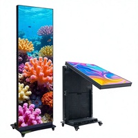 Schermo LED Portatile per Poster, Video Wall P1.2 P1.8 P2 P2.5, Controllo WiFi, Display LED Pubblicitario Verticale