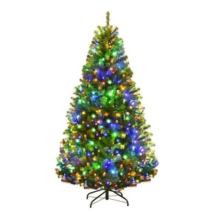 Arbre de Noël Artificiel de 180 cm (6 pieds) en Gros, Charnières Faciles à Assembler, Base Métallique Durable pour Décoration Commerciale - Product Image 1